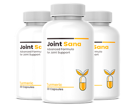 Joint Sana - 3 frascos del suplemento natural para dolor articular